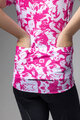ALÉ Cycling short sleeve jersey - ESSENZA KID - pink/white