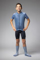 ALÉ Cycling short sleeve jersey - FOLLOW ME KID - blue
