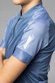 ALÉ Cycling short sleeve jersey - FOLLOW ME KID - blue
