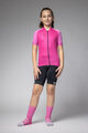 ALÉ Cycling short sleeve jersey - FOLLOW ME KID - pink