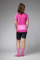 ALÉ Cycling short sleeve jersey - FOLLOW ME KID - pink