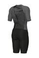 ALÉ Cycling skinsuit - BEYOND TRIATHLON - grey/black