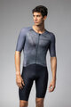 ALÉ Cycling skinsuit - BEYOND TRIATHLON - grey/black