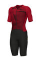 ALÉ Cycling skinsuit - BEYOND TRIATHLON - red/black