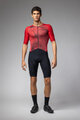 ALÉ Cycling skinsuit - BEYOND TRIATHLON - red/black