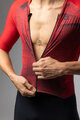 ALÉ Cycling skinsuit - BEYOND TRIATHLON - red/black