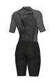 ALÉ Cycling skinsuit - BEYOND TRIATHLON - grey/black