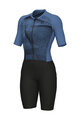 ALÉ Cycling skinsuit - BEYOND TRIATHLON - blue/black