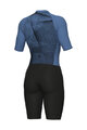 ALÉ Cycling skinsuit - BEYOND TRIATHLON - blue/black