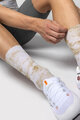 ALÉ Cyclingclassic socks - TYPHOON - brown/white