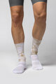 ALÉ Cyclingclassic socks - TYPHOON - brown/white