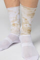 ALÉ Cyclingclassic socks - TYPHOON - brown/white