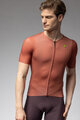 ALÉ Cycling short sleeve jersey - EARTHY STYLE - brown
