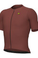 ALÉ Cycling short sleeve jersey - EARTHY STYLE - brown