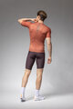 ALÉ Cycling short sleeve jersey - EARTHY STYLE - brown
