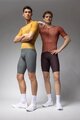 ALÉ Cycling short sleeve jersey - EARTHY STYLE - brown