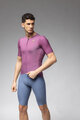 ALÉ Cycling short sleeve jersey - EARTHY STYLE - purple
