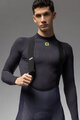 ALÉ Cycling long bib trousers - anthracite