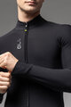 ALÉ Cycling winter long sleeve jersey - PRAGMA FONDO 3.0 - black