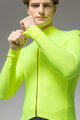 ALÉ Cycling winter long sleeve jersey - PRAGMA FONDO 3.0 - yellow