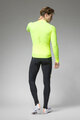 ALÉ Cycling winter long sleeve jersey - PRAGMA FONDO 3.0 - yellow