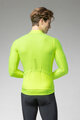 ALÉ Cycling winter long sleeve jersey - PRAGMA FONDO 3.0 - yellow