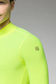 ALÉ Cycling winter long sleeve jersey - PRAGMA FONDO 3.0 - yellow