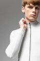 ALÉ Cycling winter long sleeve jersey - PRAGMA FONDO 3.0 - white