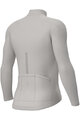 ALÉ Cycling winter long sleeve jersey - PRAGMA FONDO 3.0 - white