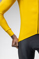 ALÉ Cycling winter long sleeve jersey - PRAGMA FONDO 3.0 - yellow