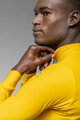 ALÉ Cycling winter long sleeve jersey - PRAGMA FONDO 3.0 - yellow