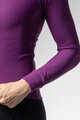 ALÉ Cycling winter long sleeve jersey - PRAGMA FONDO 3.0 - purple