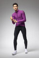 ALÉ Cycling winter long sleeve jersey - PRAGMA FONDO 3.0 - purple