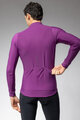 ALÉ Cycling winter long sleeve jersey - PRAGMA FONDO 3.0 - purple