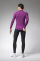 ALÉ Cycling winter long sleeve jersey - PRAGMA FONDO 3.0 - purple