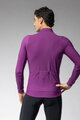 ALÉ Cycling winter long sleeve jersey - PRAGMA FONDO 3.0 - purple