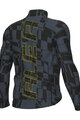 ALÉ Cycling winter long sleeve jersey - PRAGMA SCHEMA - black