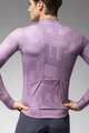 ALÉ Cycling winter long sleeve jersey - PRAGMA SCHEMA - purple