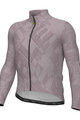 ALÉ Cycling winter long sleeve jersey - PRAGMA SCHEMA - purple