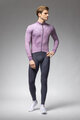 ALÉ Cycling winter long sleeve jersey - PRAGMA SCHEMA - purple