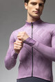 ALÉ Cycling winter long sleeve jersey - PRAGMA SCHEMA - purple
