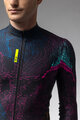 ALÉ Cycling winter long sleeve jersey - PRAGMA ZANZIBAR - black/multicolour