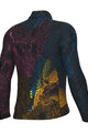 ALÉ Cycling winter long sleeve jersey - PRAGMA ZANZIBAR - black/multicolour