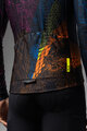 ALÉ Cycling winter long sleeve jersey - PRAGMA ZANZIBAR - black/multicolour