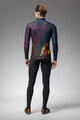 ALÉ Cycling winter long sleeve jersey - PRAGMA ZANZIBAR - black/multicolour