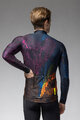 ALÉ Cycling winter long sleeve jersey - PRAGMA ZANZIBAR - black/multicolour