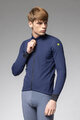 ALÉ Cycling windproof jacket - PRAGMA FONDO 3.0 - blue/black