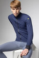 ALÉ Cycling windproof jacket - PRAGMA FONDO 3.0 - blue/black