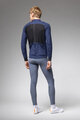 ALÉ Cycling windproof jacket - PRAGMA FONDO 3.0 - blue/black