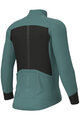 ALÉ Cycling windproof jacket - PRAGMA FONDO 3.0 - light blue/black